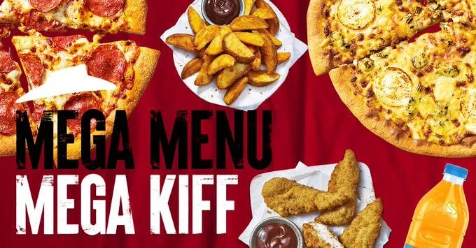 Pizza Hut Mega Menu