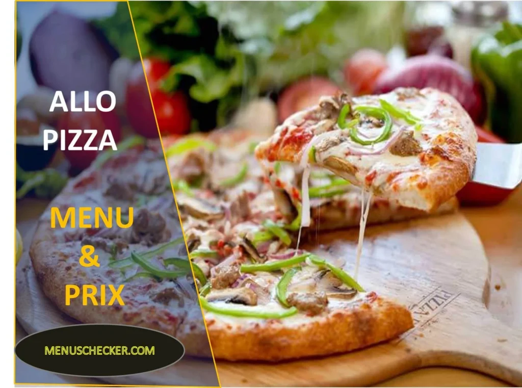 Allo Pizza Menu and Prix France