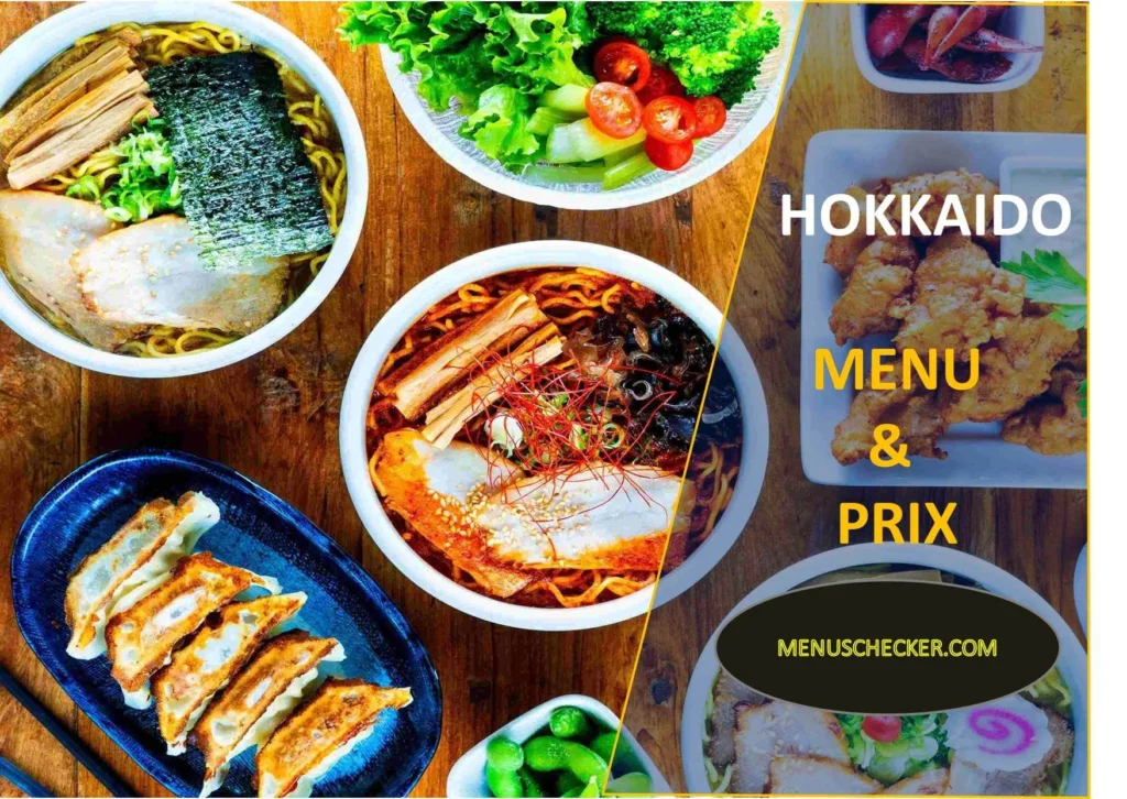 HOKKAIDO MENU AND PRIX FRANCE