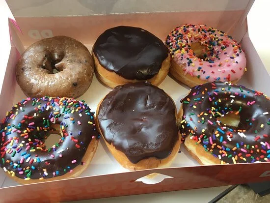 DONUTS AT DUNKIN DONUTS