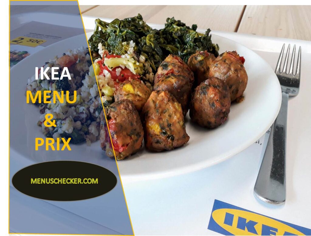 IKEA Menu and Prix France