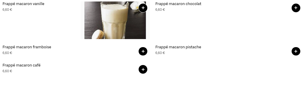 Paul Frappés Macarons