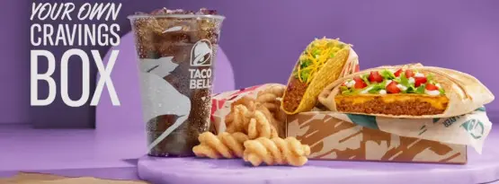 Taco Bell Cravings box