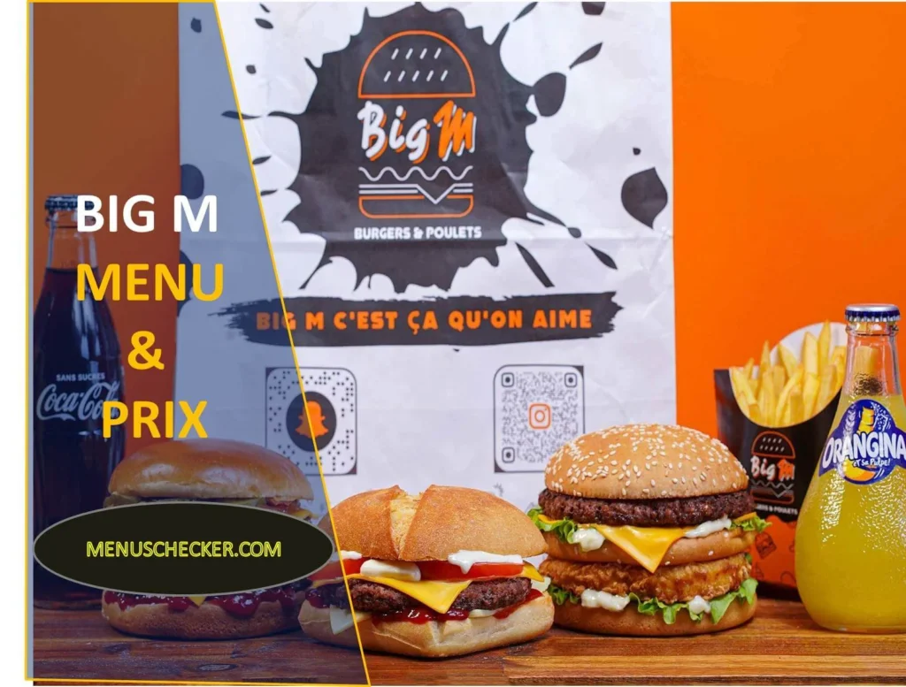 Big M Menu and Prix France