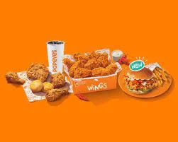 Popeyes sandwiches platter