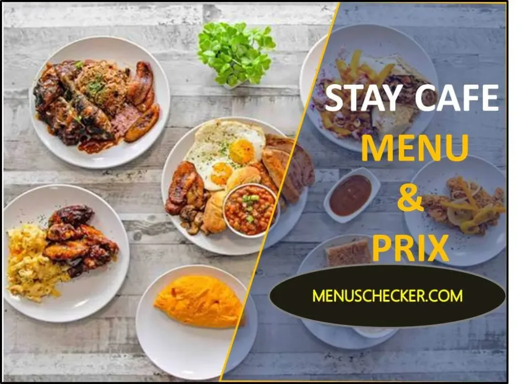 Stay cafe Menu & Prix France