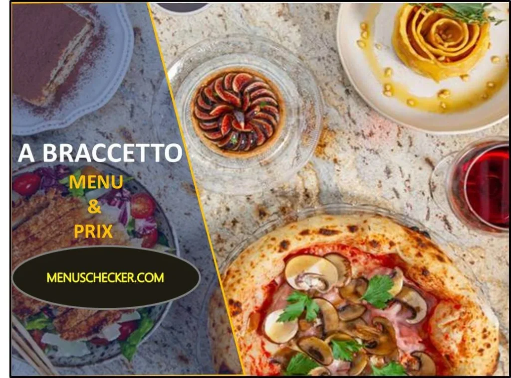 A BRACCETTO MENU AND PRIX FRANCE