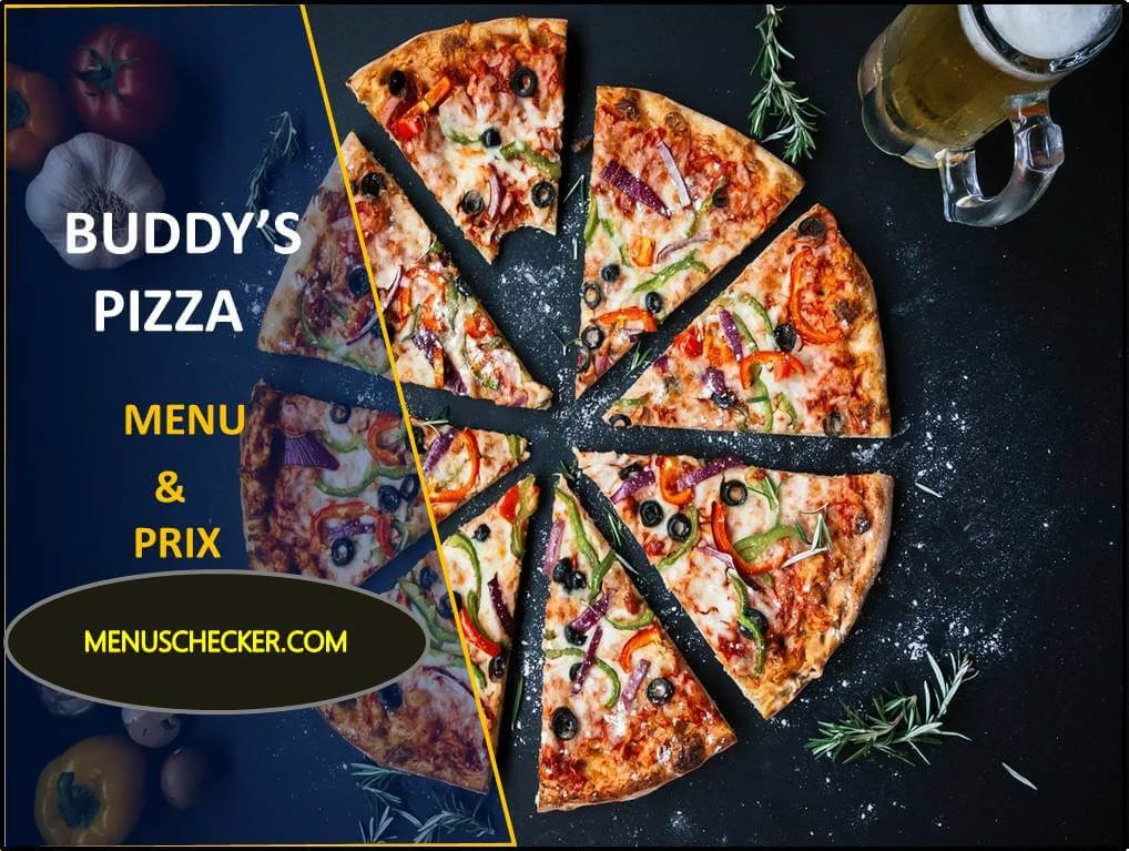 Buddy's Pizza Menu and Prix France