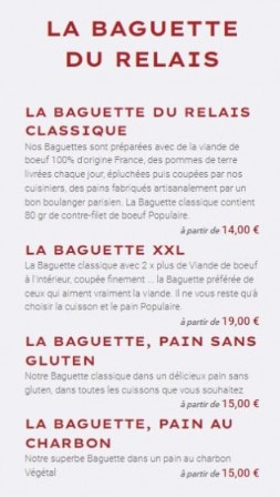 LA BAGUETTE DU RELAIS 