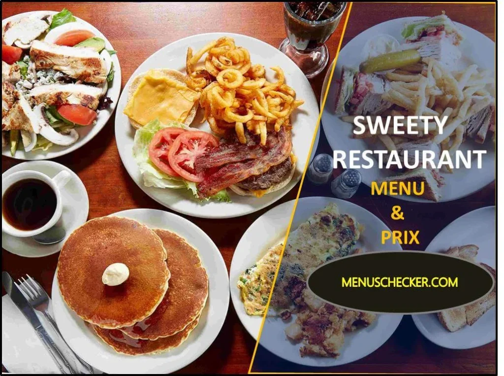 Sweety Restaurant Menu and Prix France