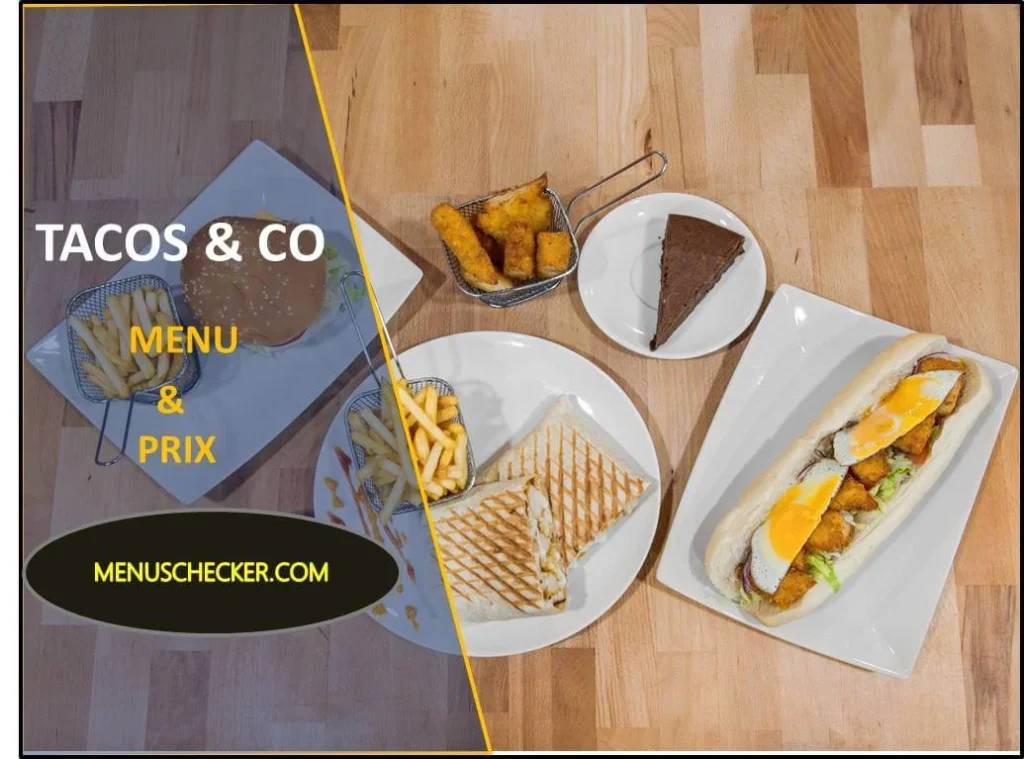 TACOS & CO MENU AND PRIX FRANCE