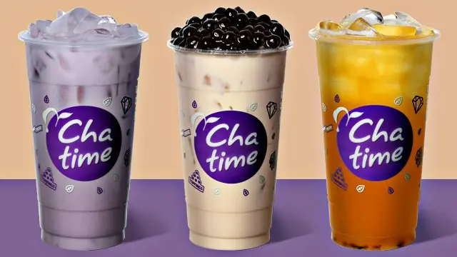 Cha time menu