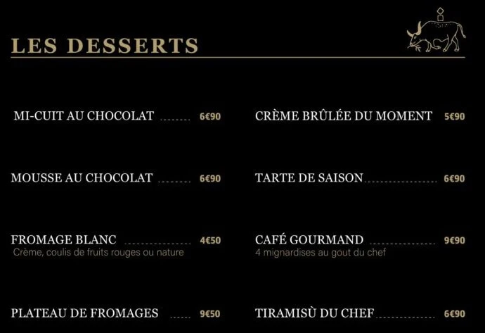 Salty Steakhouse Desserts