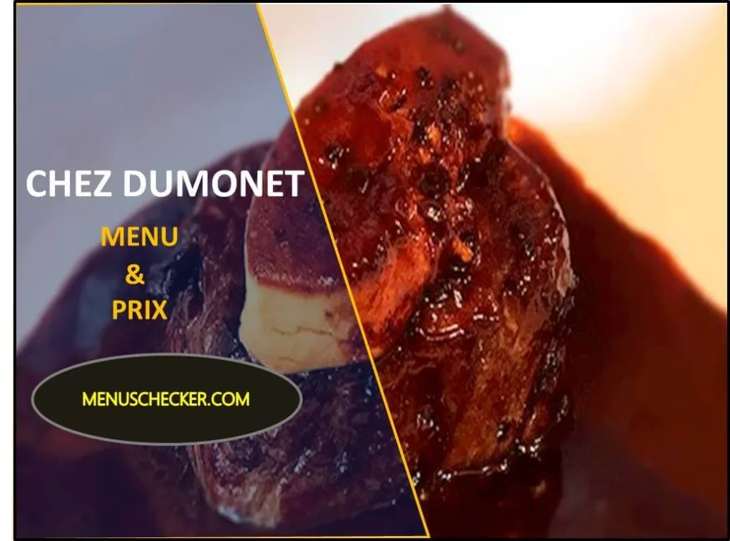 Chez Dumonet Menu and Prix France