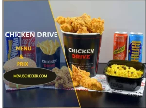 Chicken Drive menu and prix France