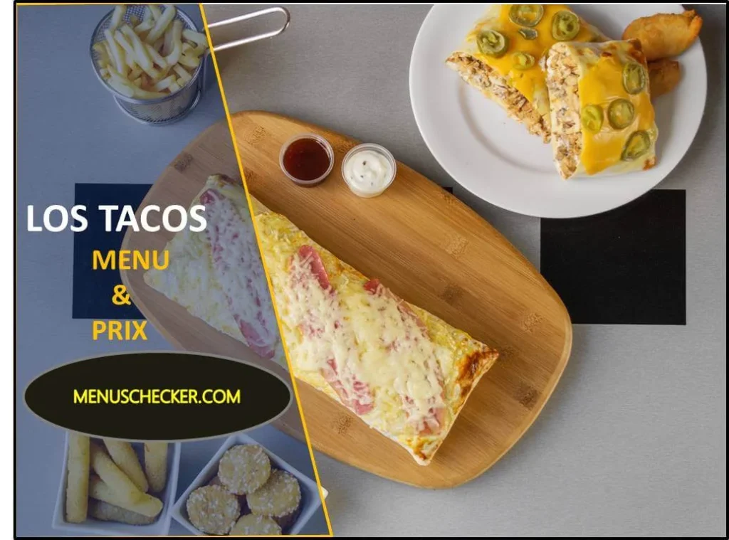 Los Tacos Menu and prix France