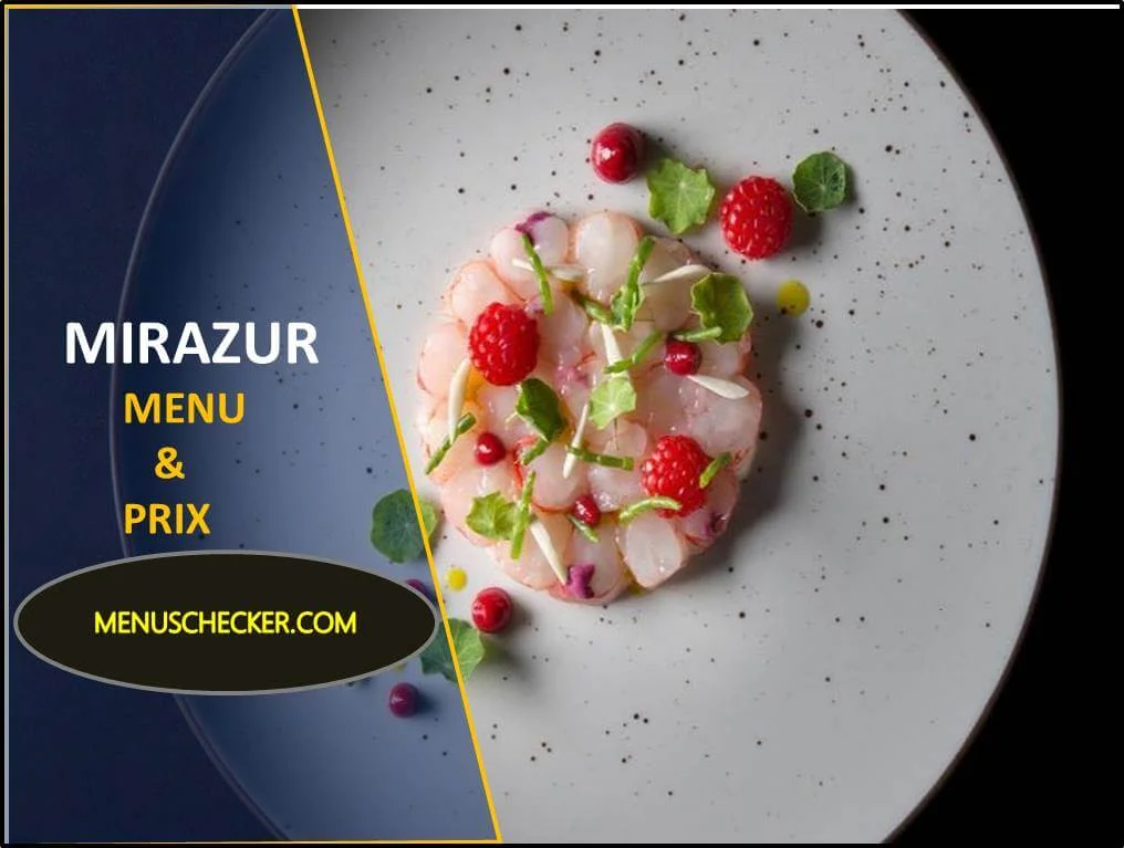 Mirazur Menu and Prix france