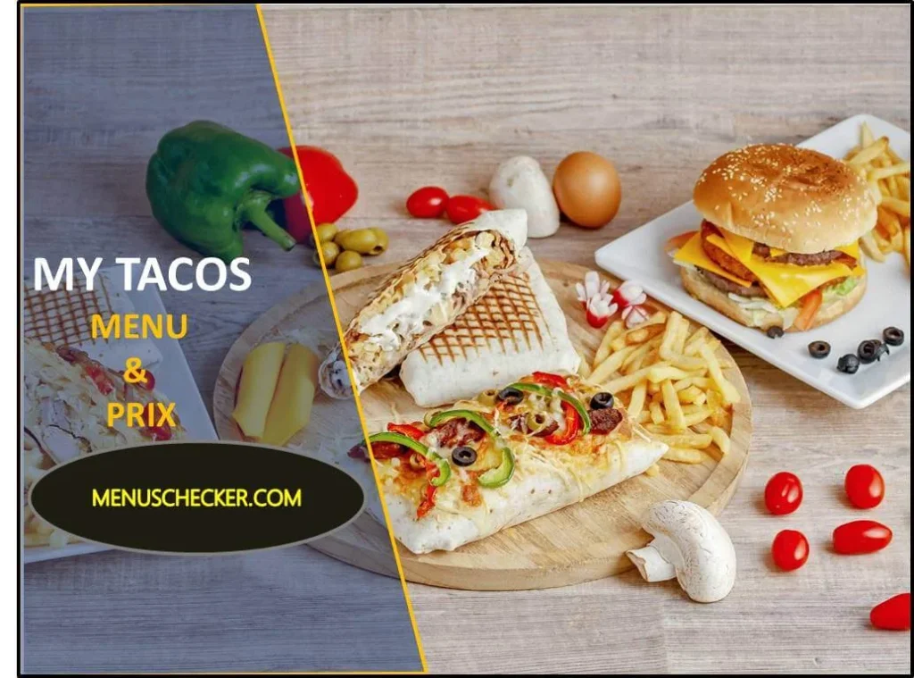 My Tacos Menu and Prix France