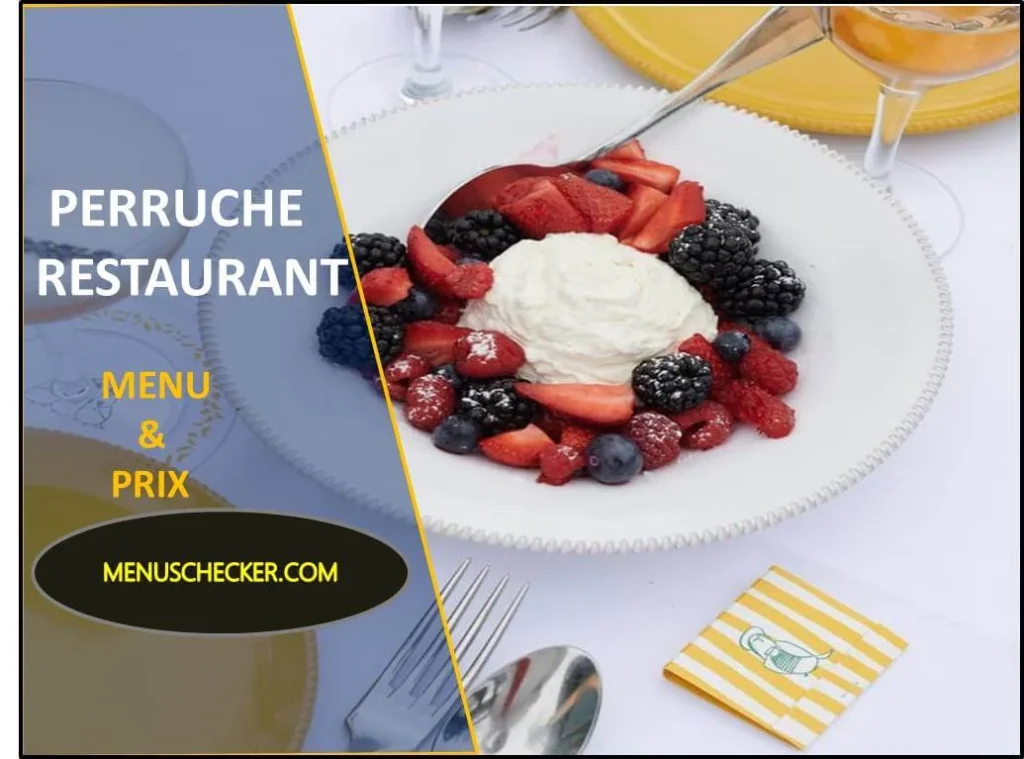 Perruche restaurant menu and prix france