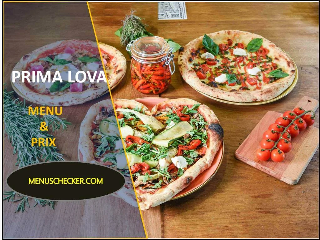 Prima Lova menu and prix France