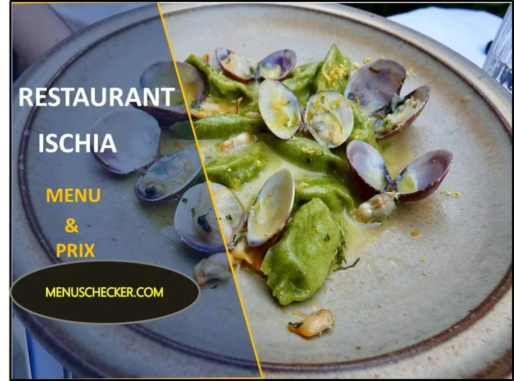 Restaurant Ischia Menu and Prix France