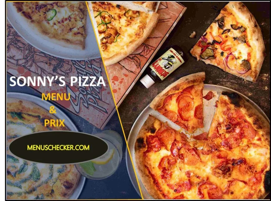 Sonny's Pizza menu and prix France