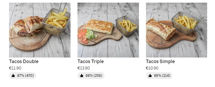 tacos carte