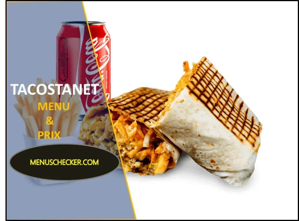 Tacostanet menu and prix france