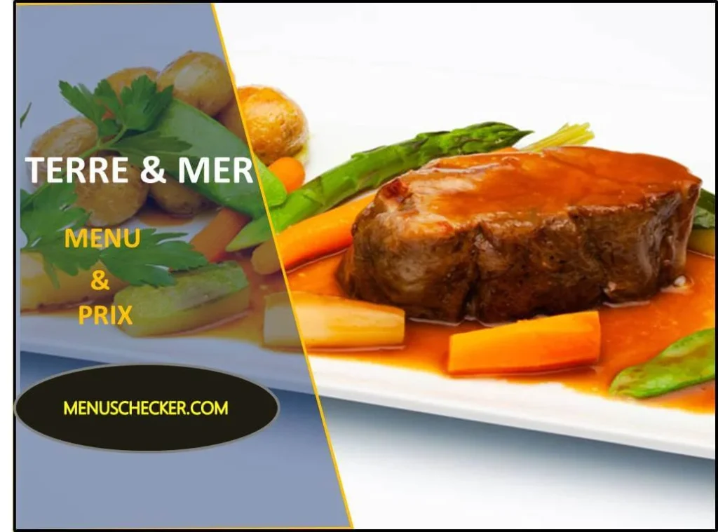 Terre & Mer menu and prix france