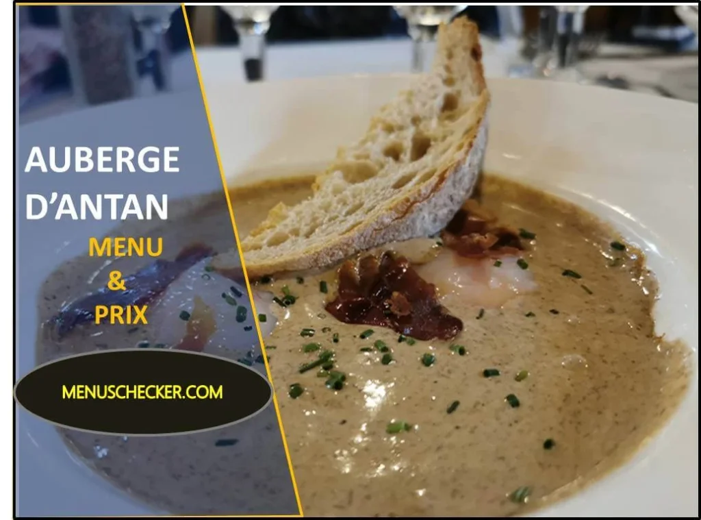 Auberge d’Antan menu and prix france