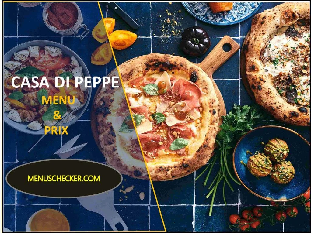 Casa di peppe menu and prix france