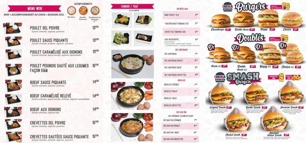 Drima grill menu carte 3