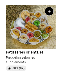 Pâtisseries