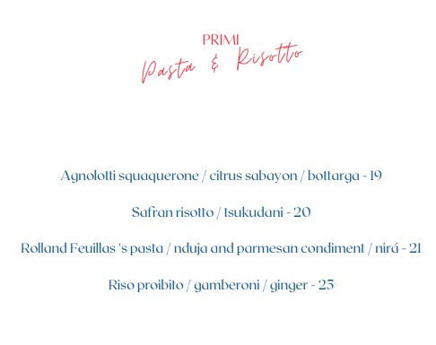 Primo Carte & Prix