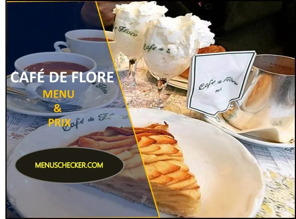 cafe de flore menu and prix france