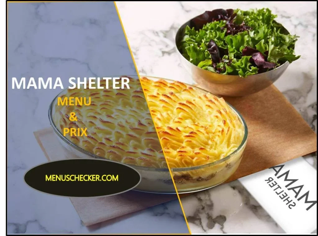 mama shelter menu and prix france